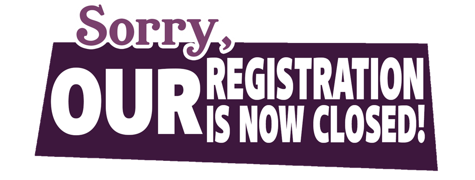Registration is closed!!